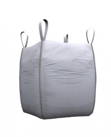 Imagem de Saco Big Bag Rafia Branco 120x90x90cm Suporta até 1.000kg